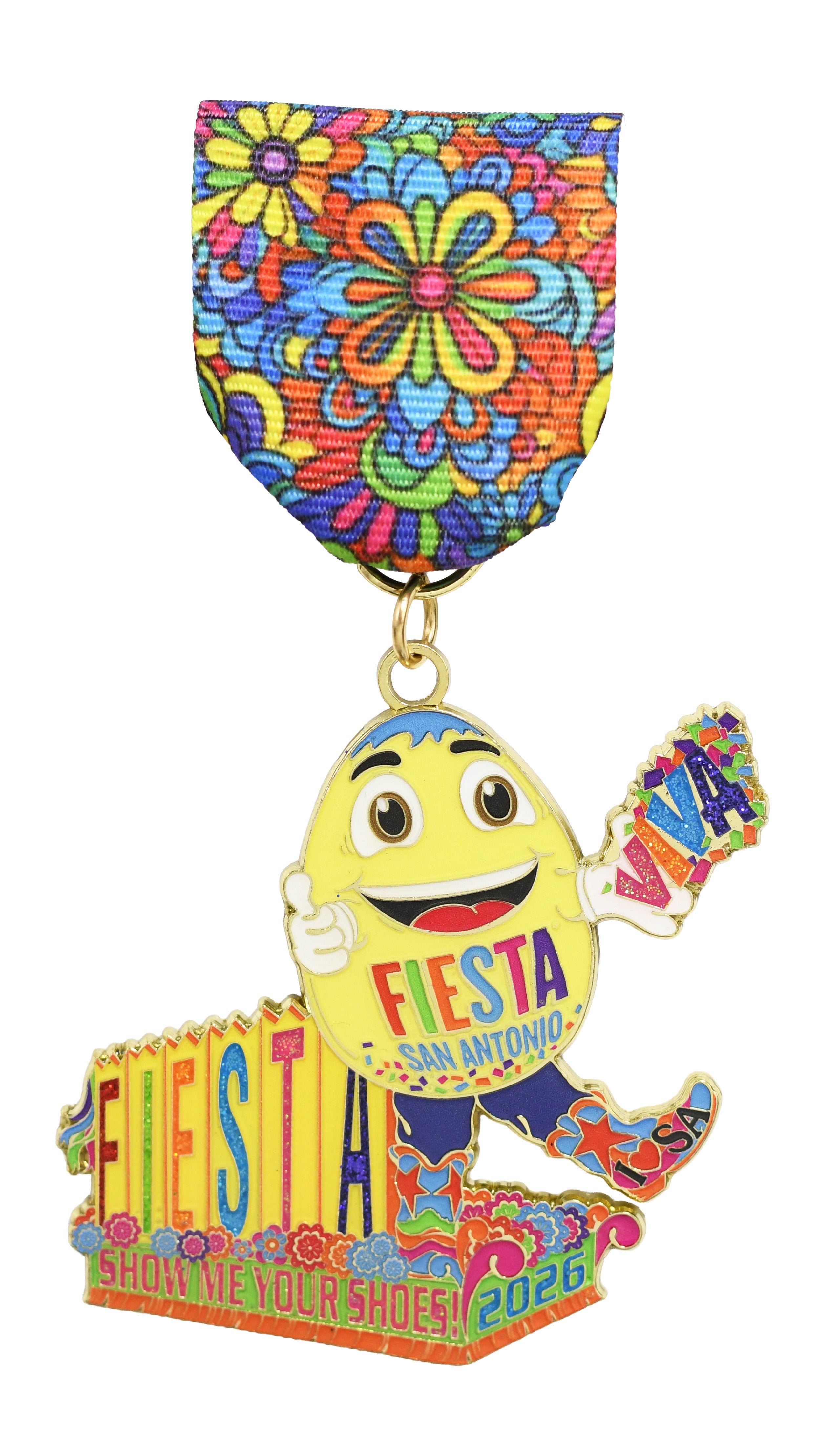 Show Me Your Shoes 2026 Fiesta Medal