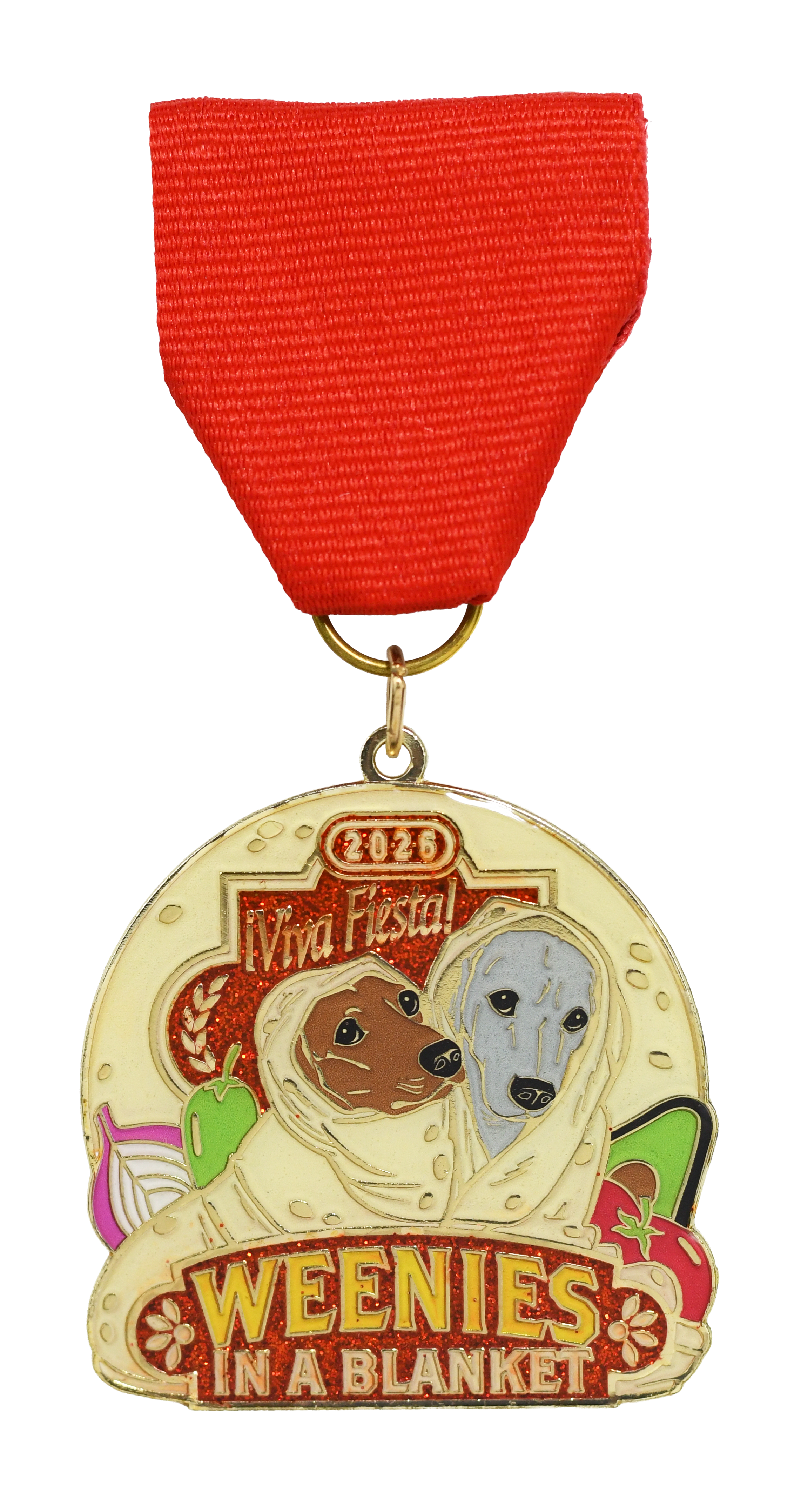 Weenies in a Blanket 2026 Fiesta Medal