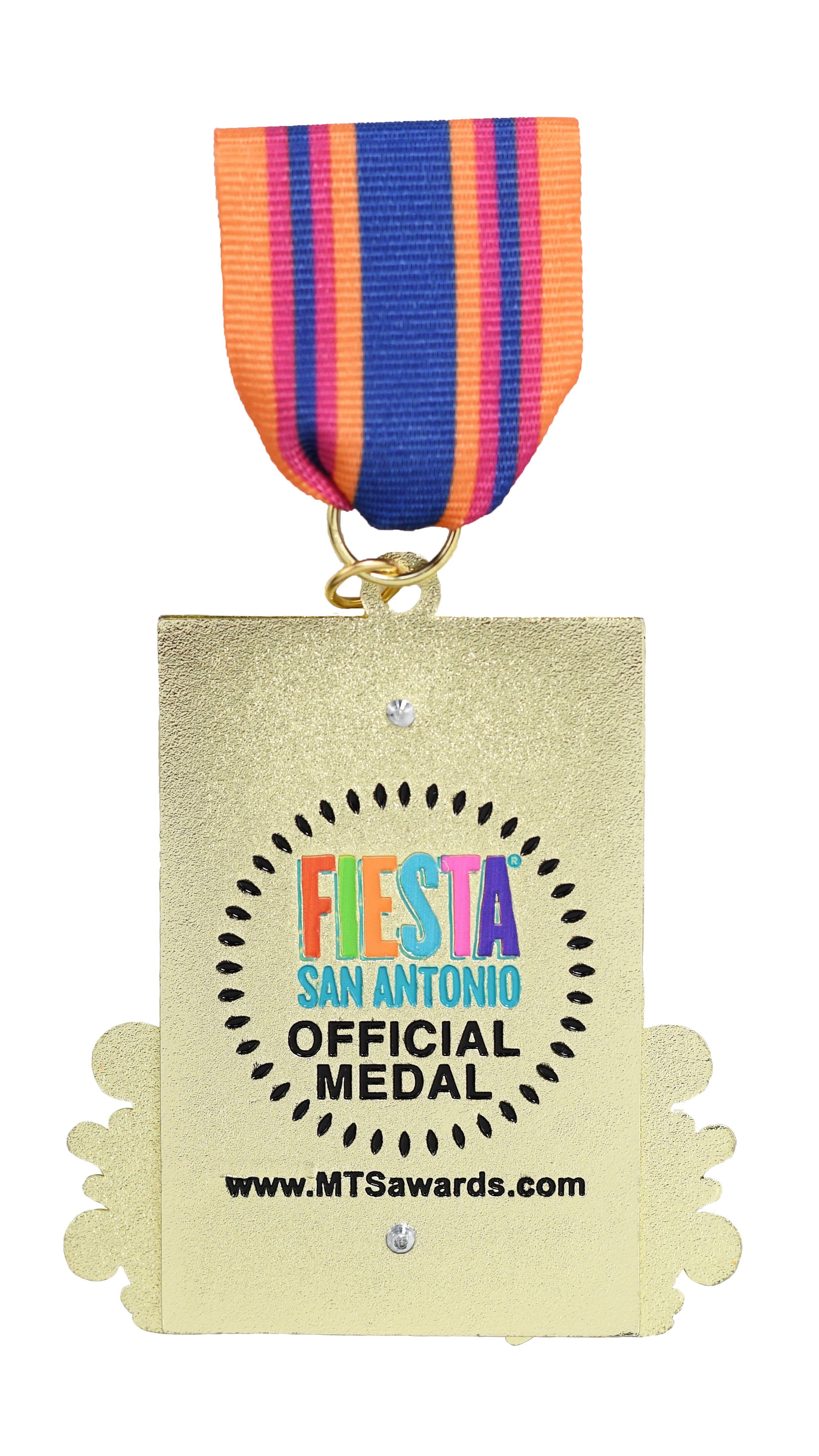 Official 2026 Fiesta Poster Medal