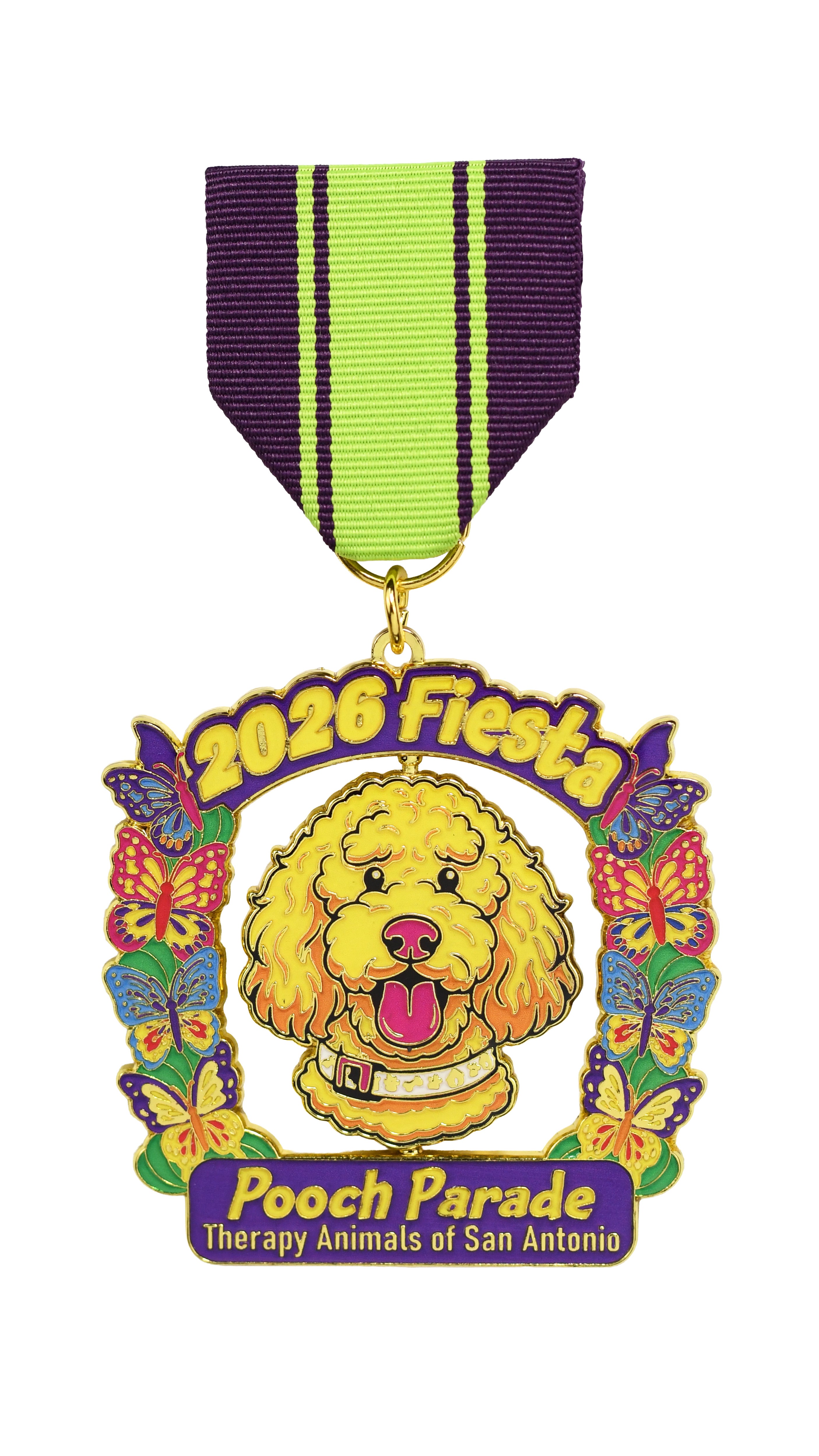 TASA Pooch Parade 2026 Fiesta Medal
