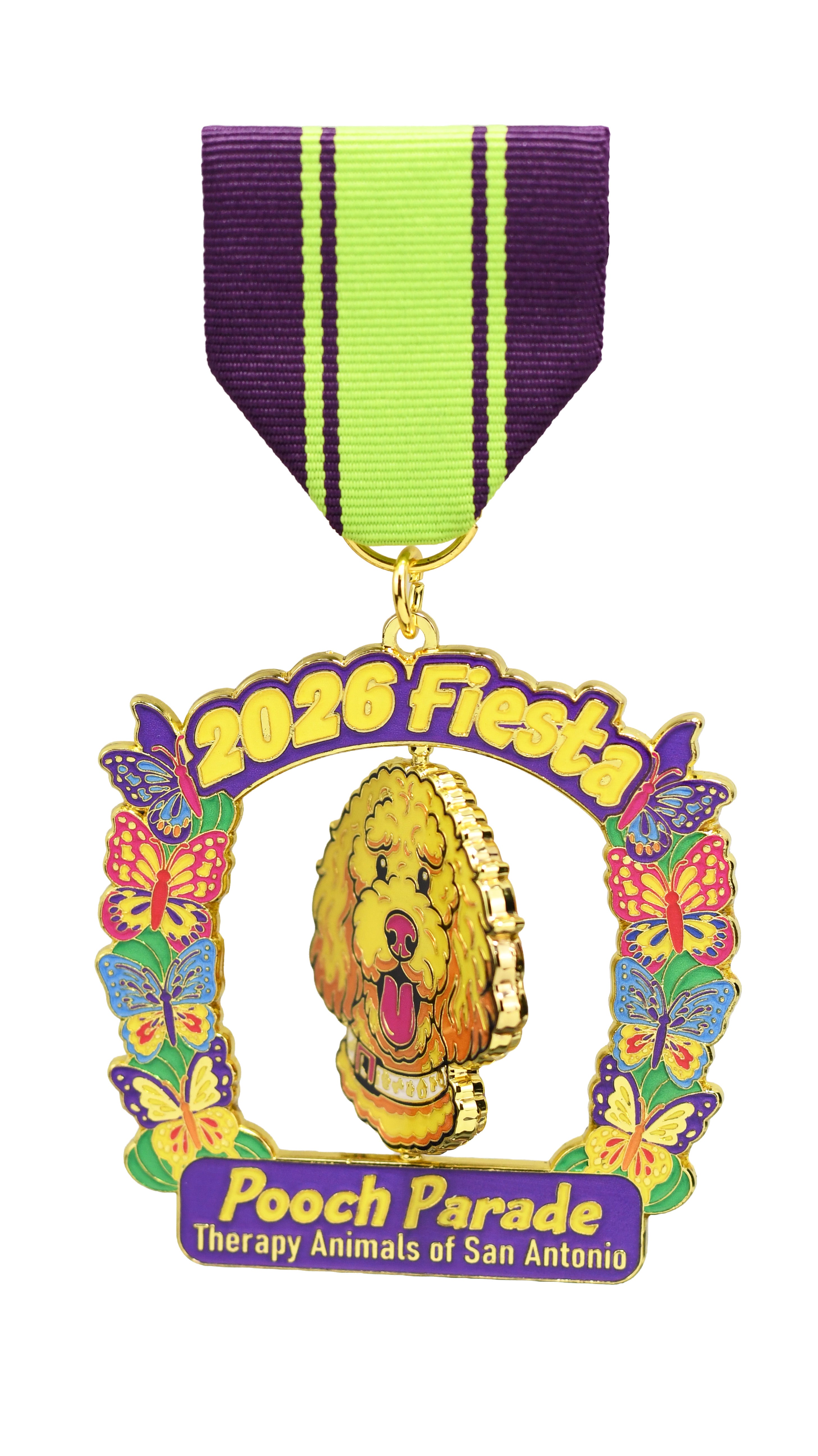 TASA Pooch Parade 2026 Fiesta Medal