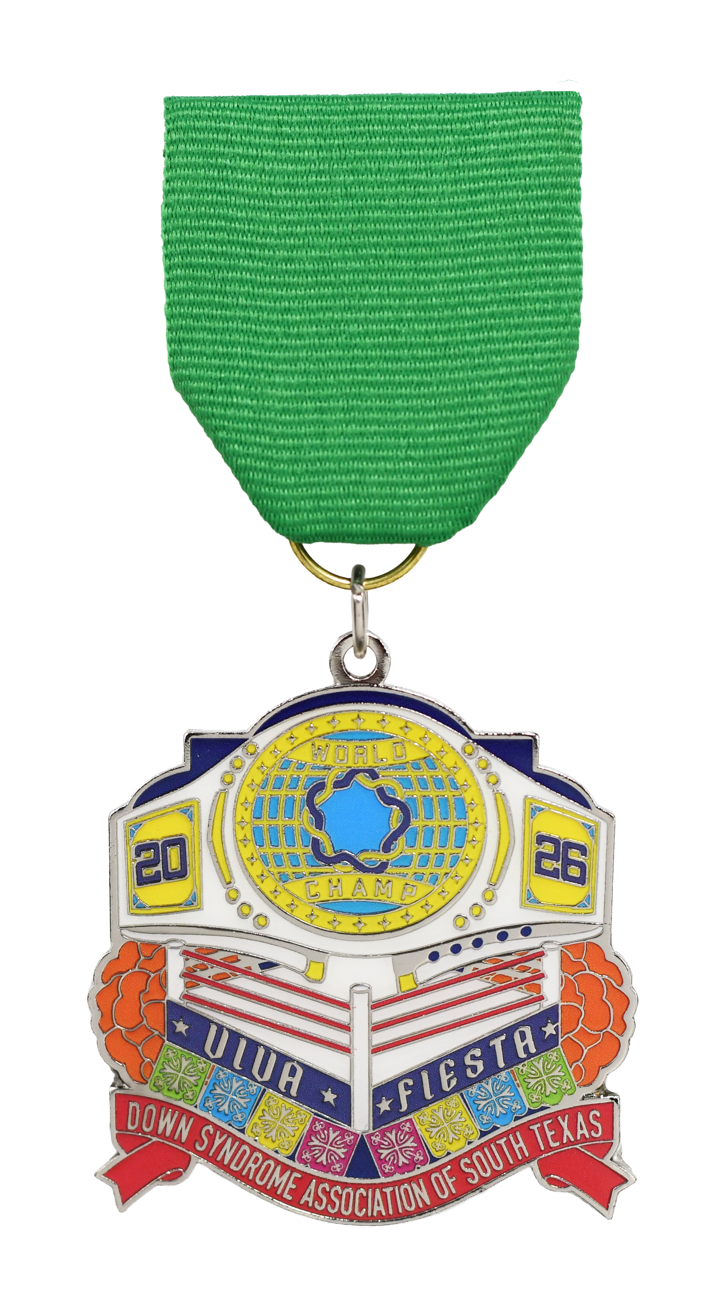 Down Syndrome Association of South Texas 2026 Fiesta Medal