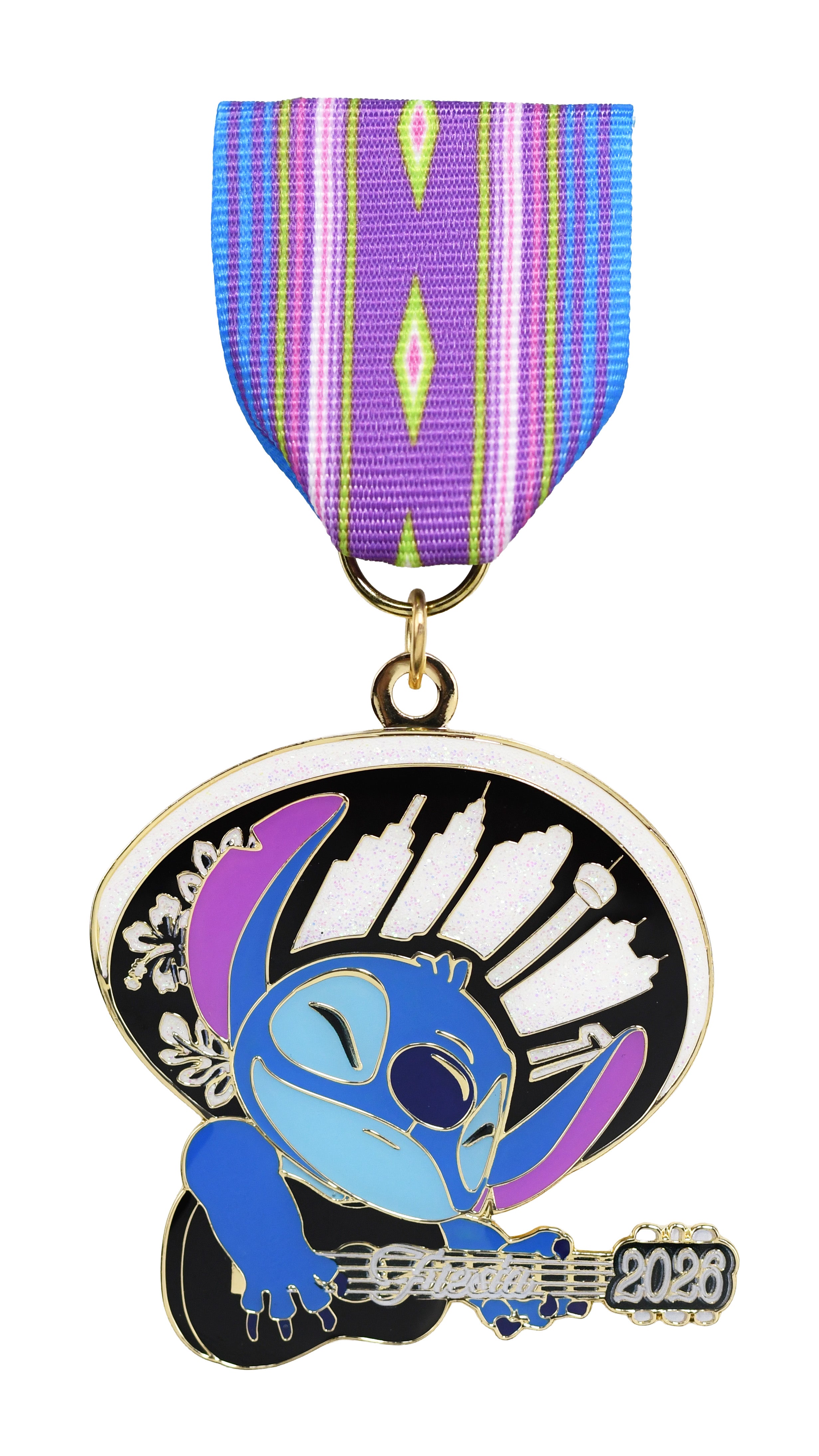 Stitch 2026 Fiesta Medal
