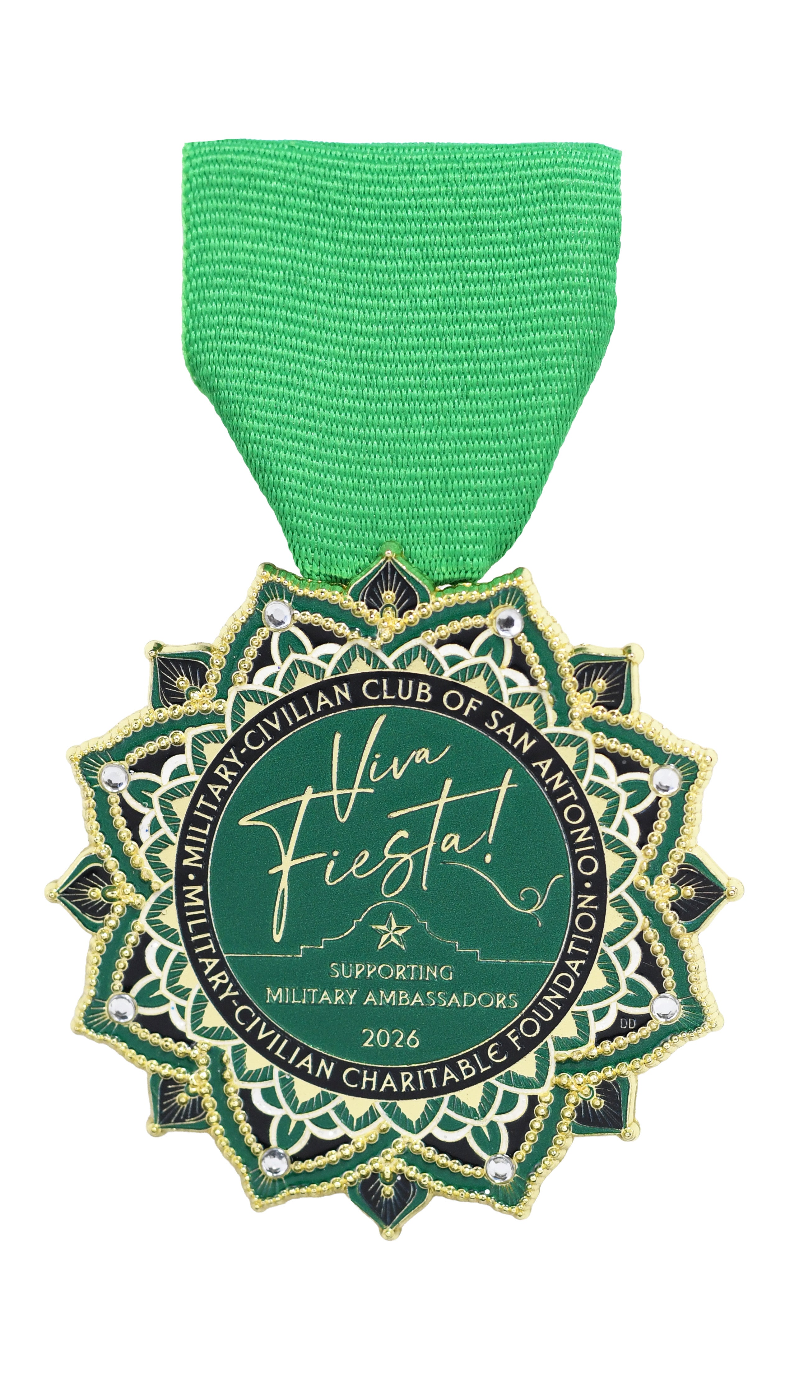 Military Civilian Club 2026 Fiesta Medal