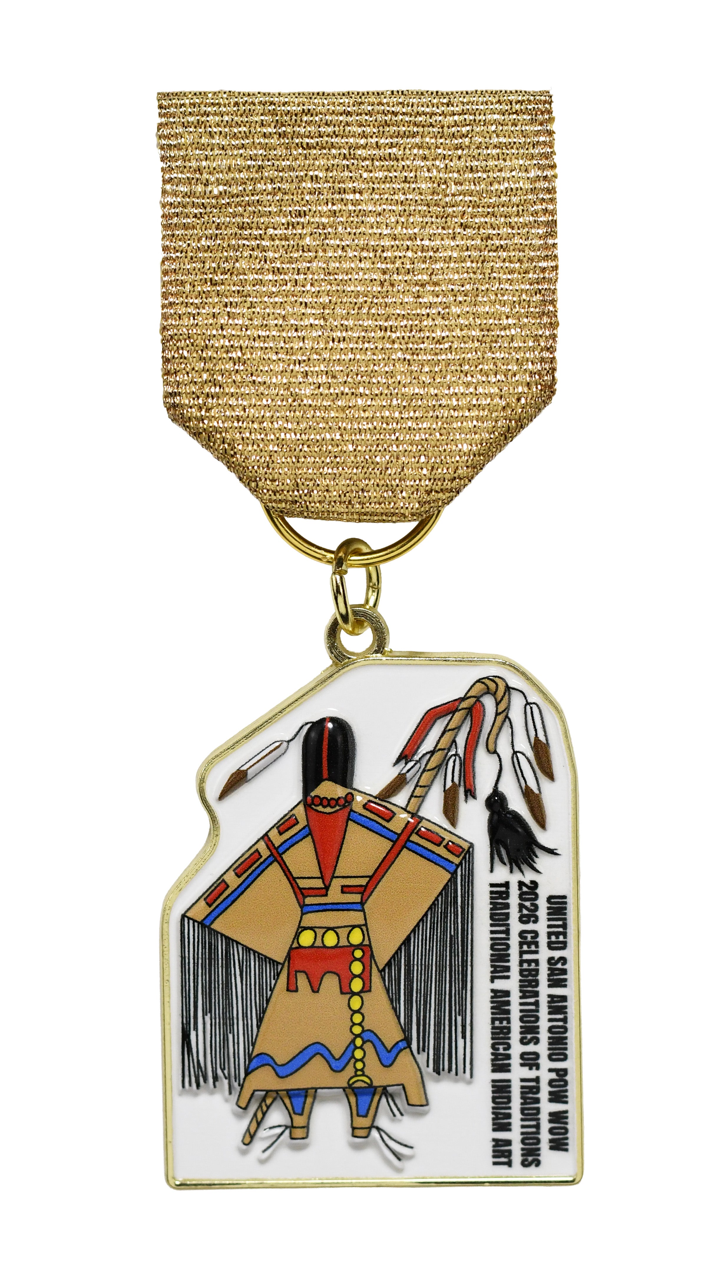 United San Antonio Pow Wow 2026 Fiesta Medal