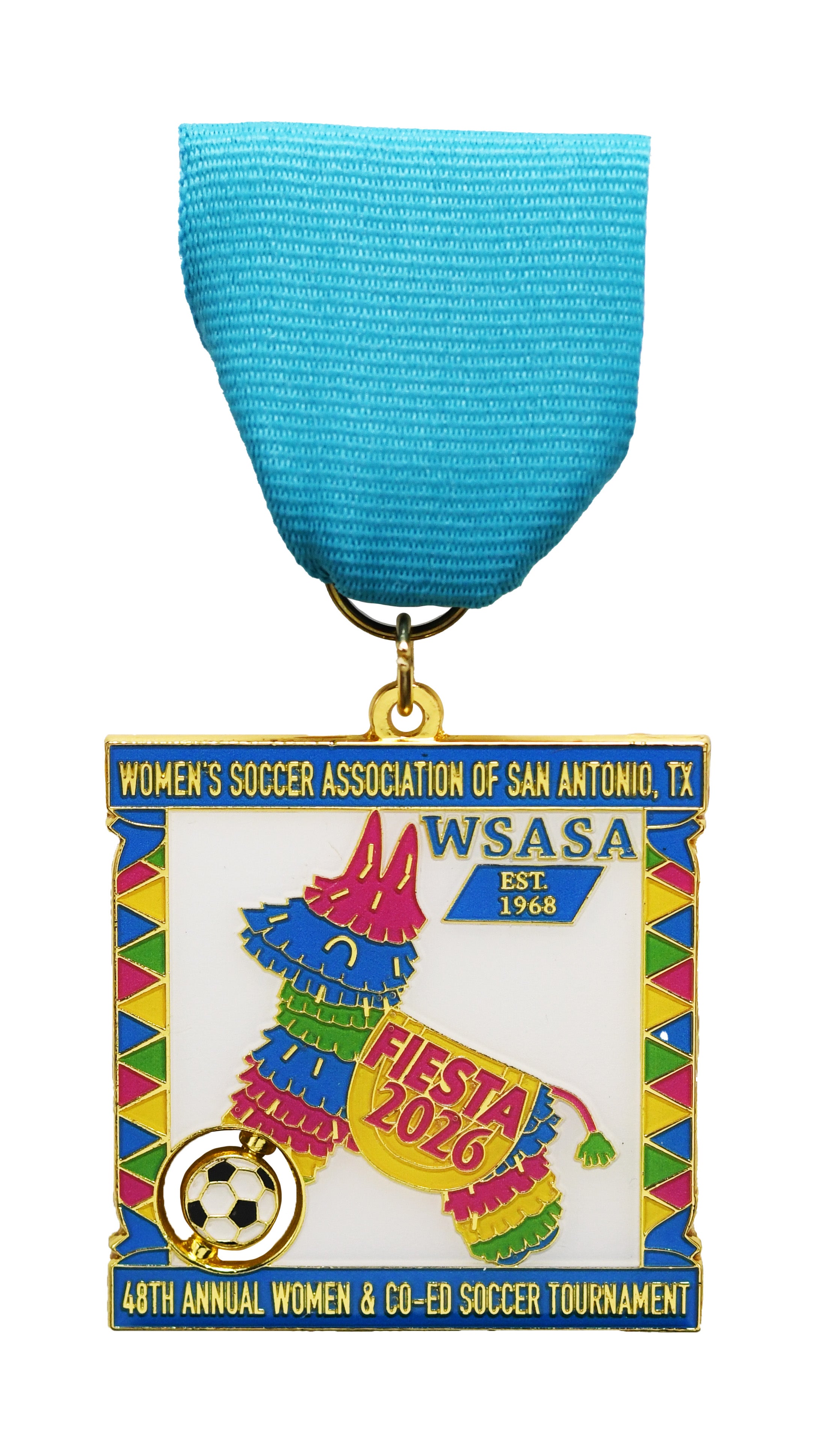 Women's Soccer 2026 Fiesta Medal