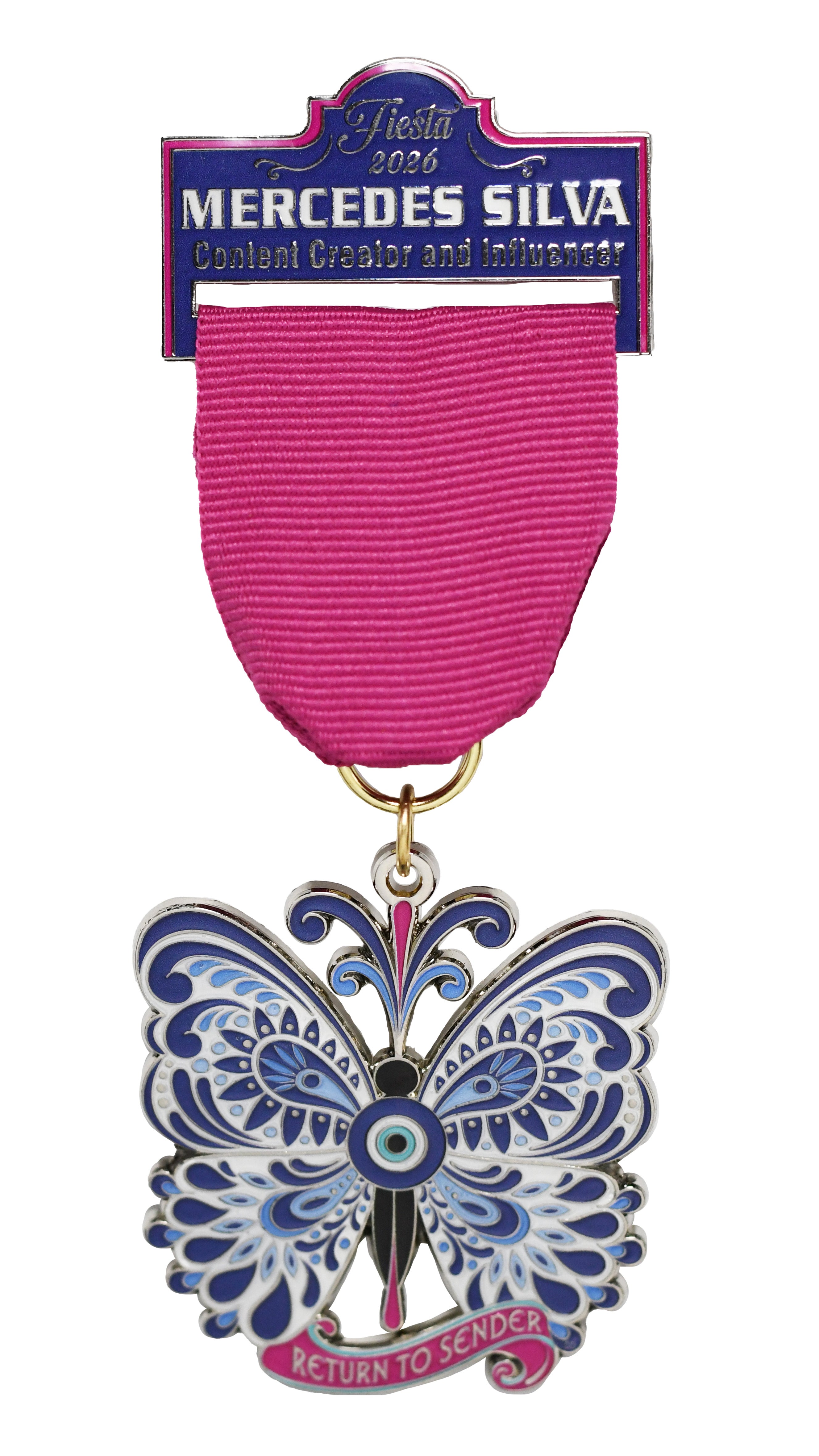Return to Sender 2026 Fiesta Medal