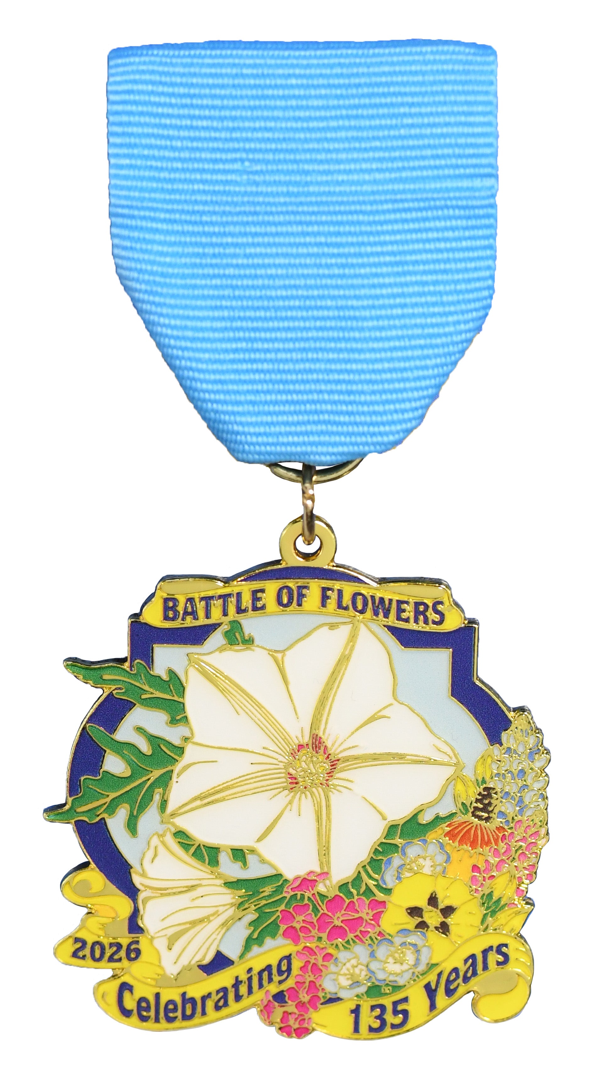 Wildflower Battle of Flowers 2026 Fiesta Medal