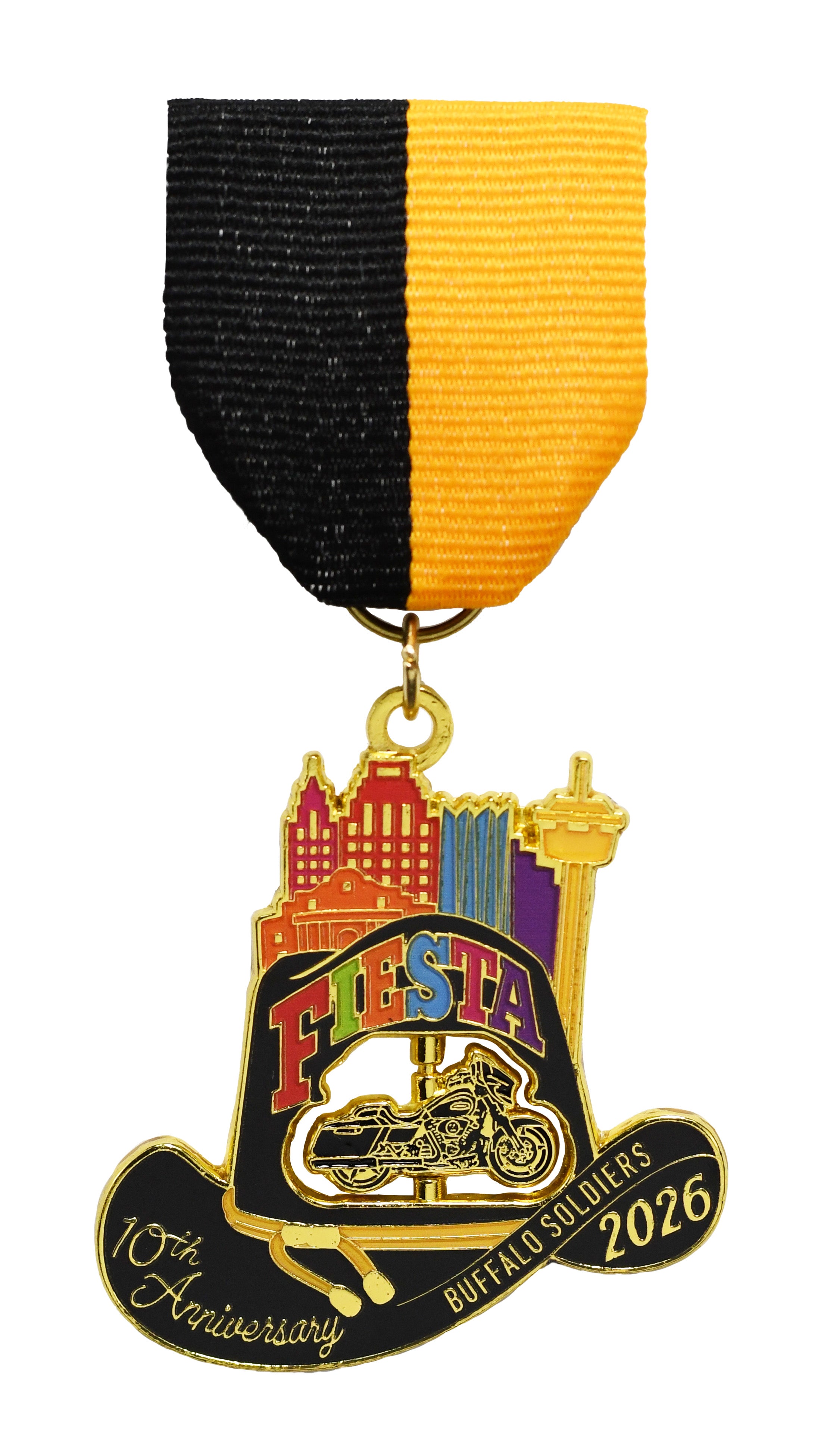Buffalo Soldiers 2026 Fiesta Medal