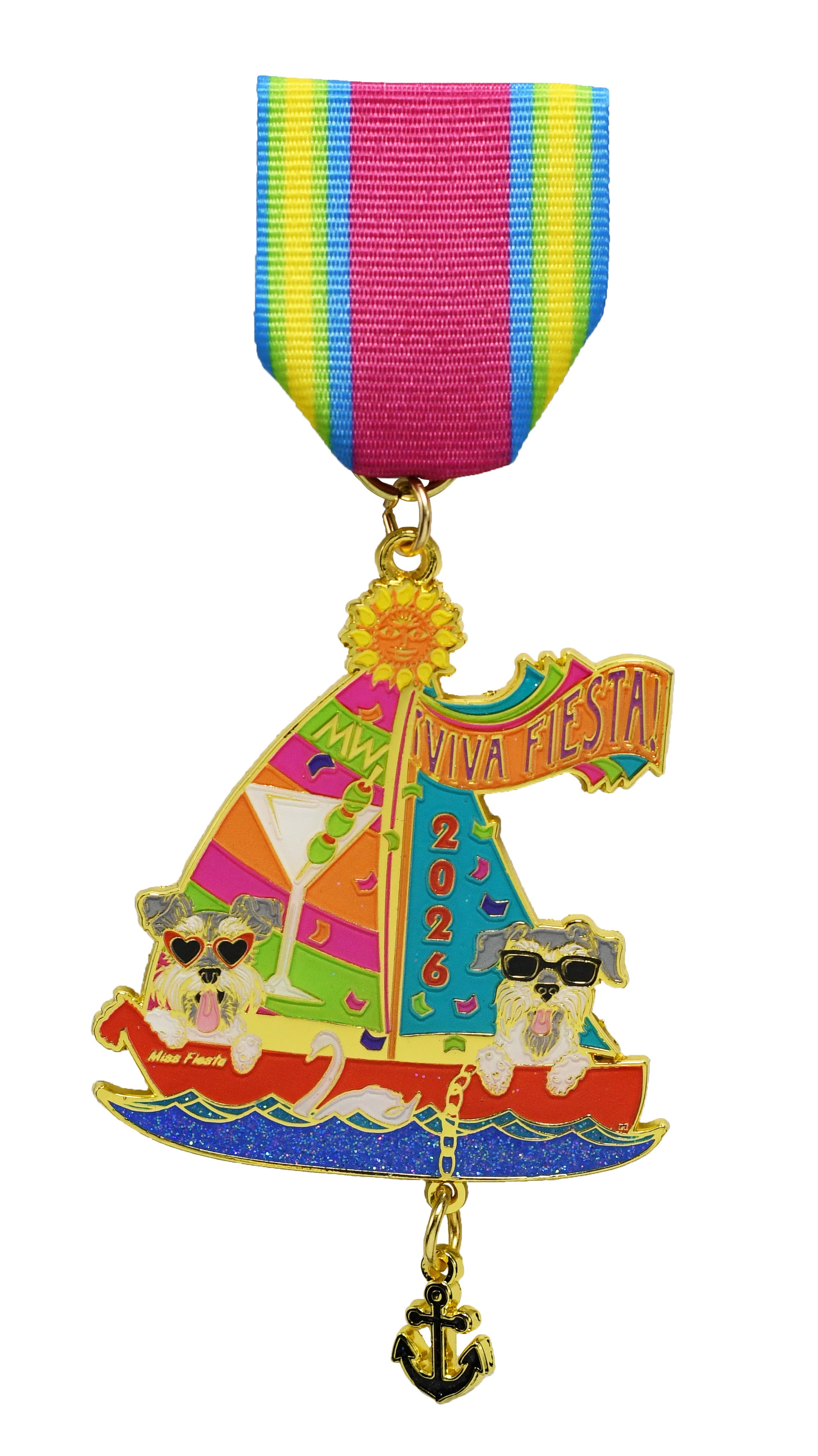 Holly and Theo's 2026 Fiesta Medal