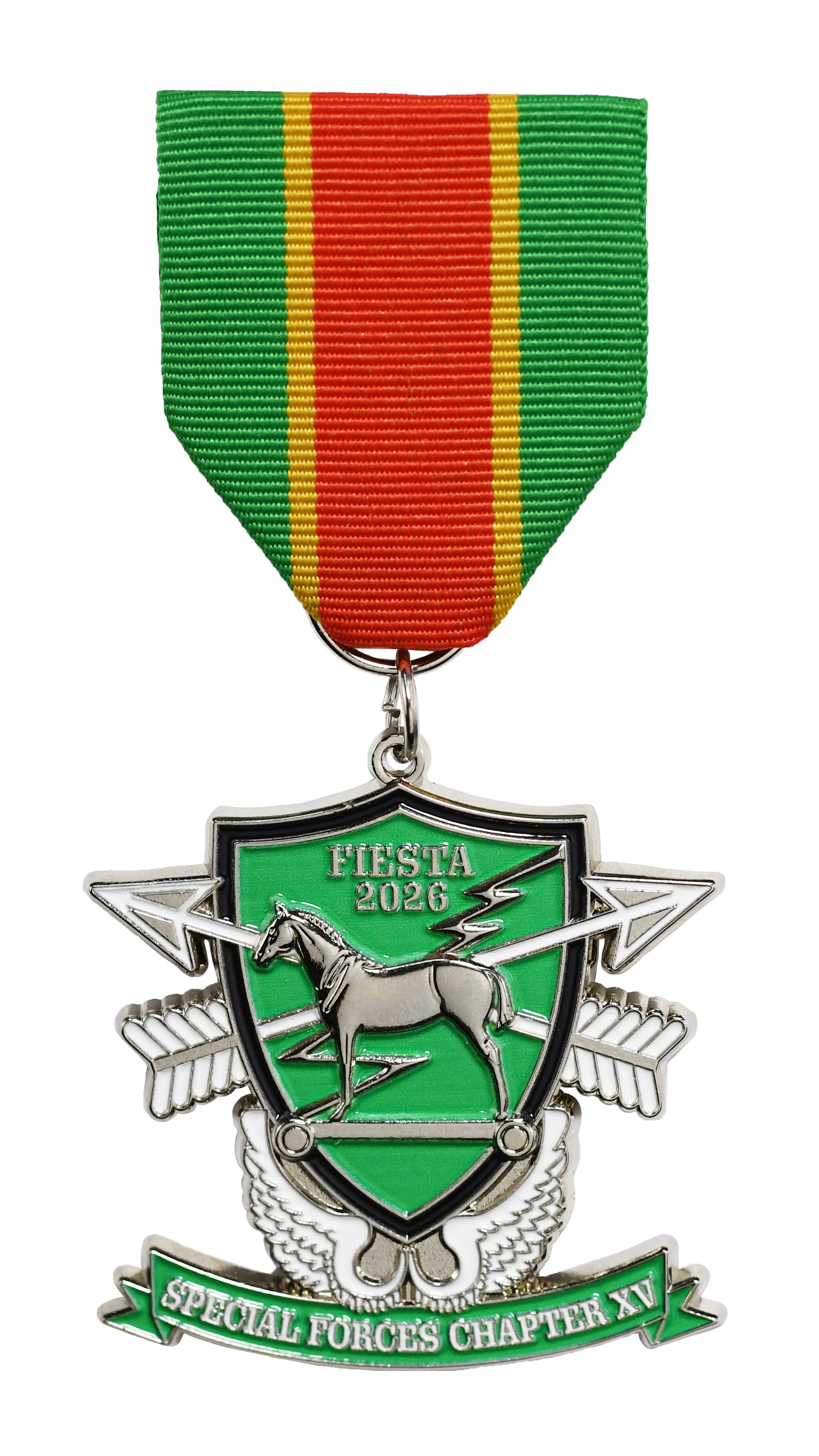 Special Forces Alamo Association Chapter XV 2026 Fiesta Medal