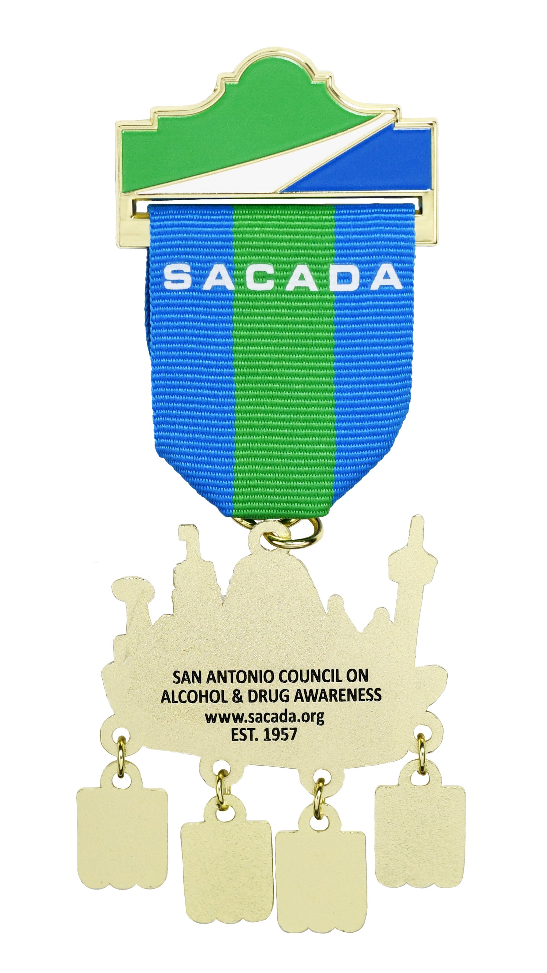 San Antonio Council on Alcohol & Drug Awareness 2026 Fiesta Medal