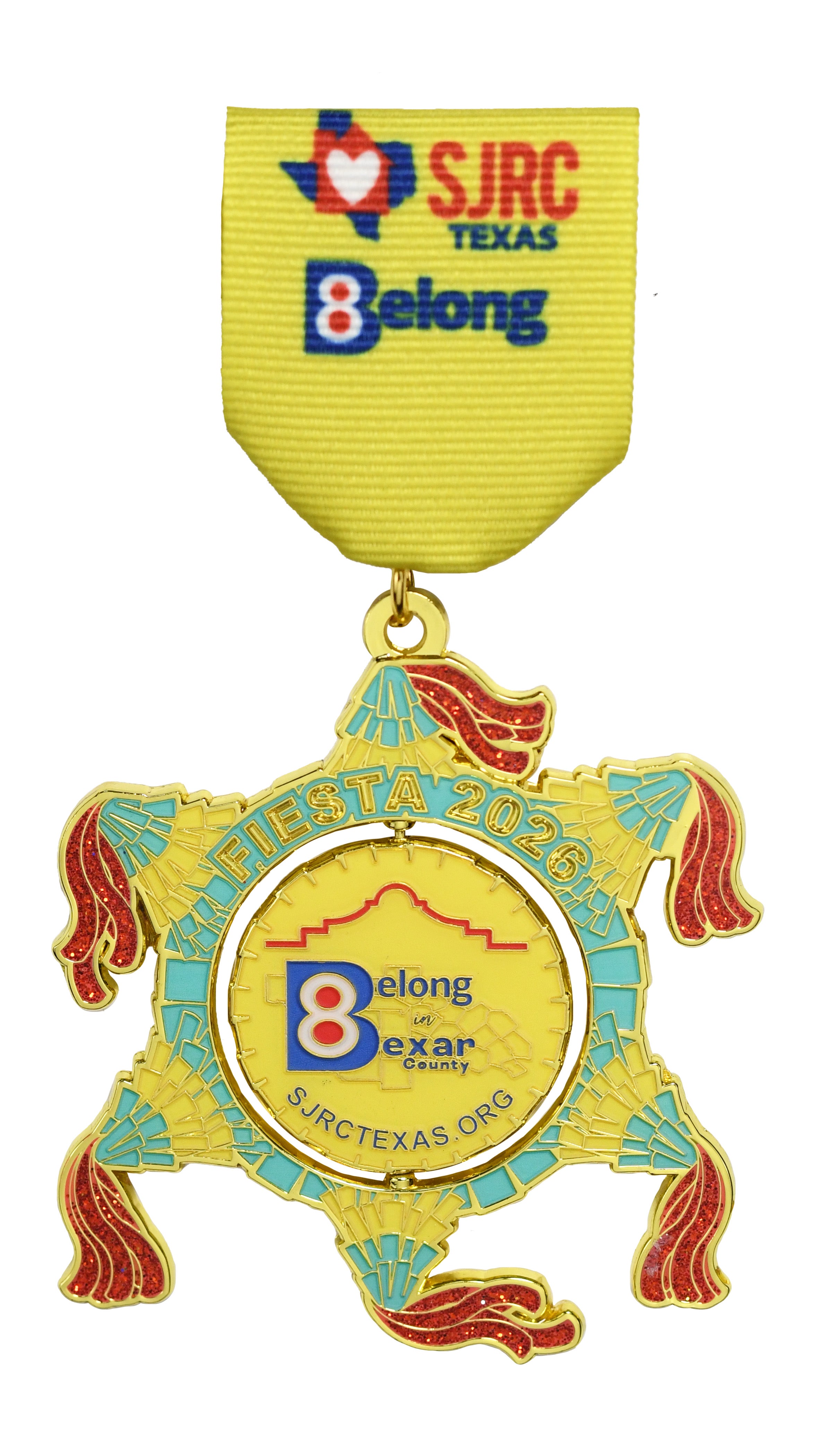 SJRC Texas Belong 2026 Fiesta Medal