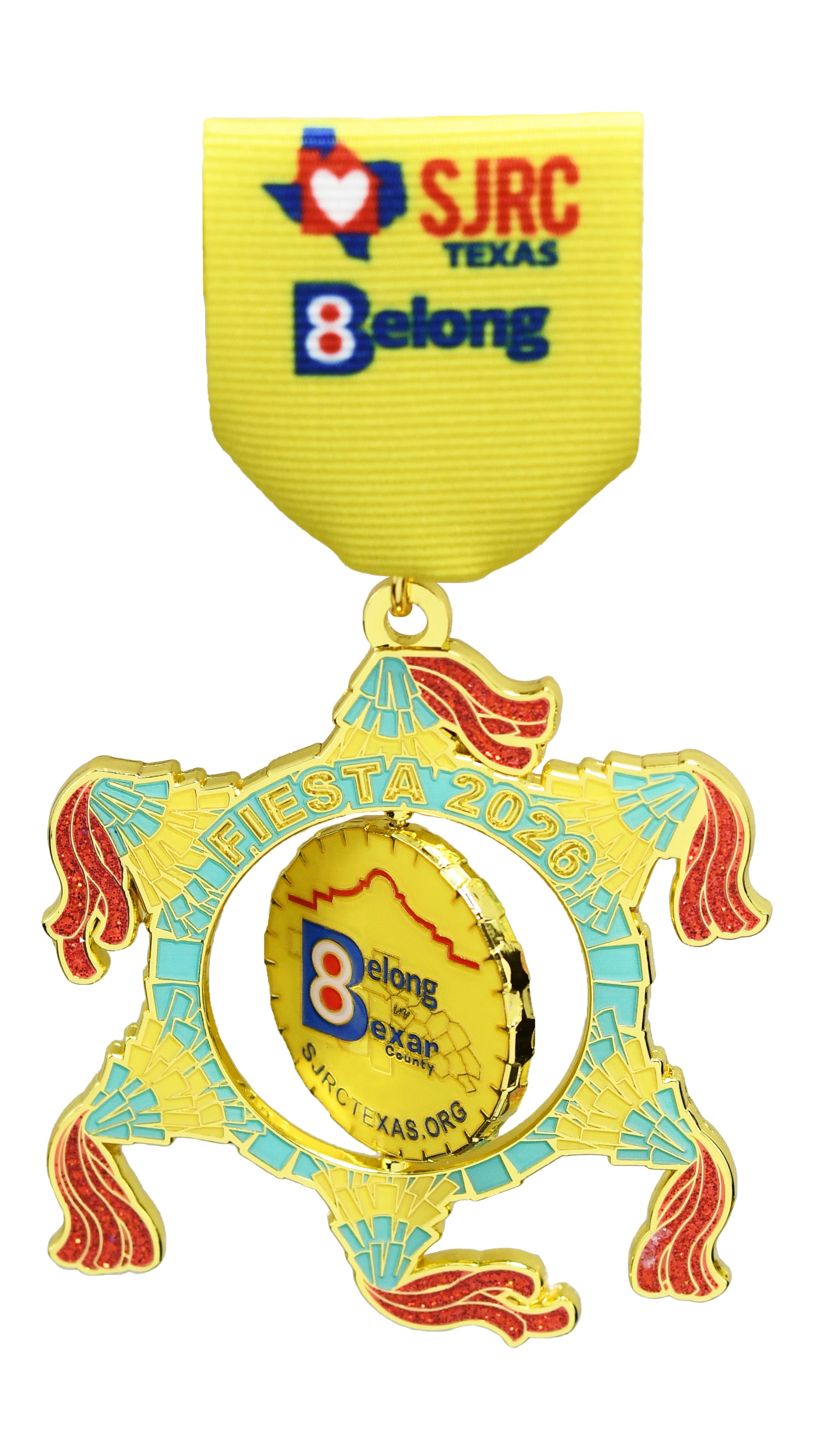 SJRC Texas Belong 2026 Fiesta Medal