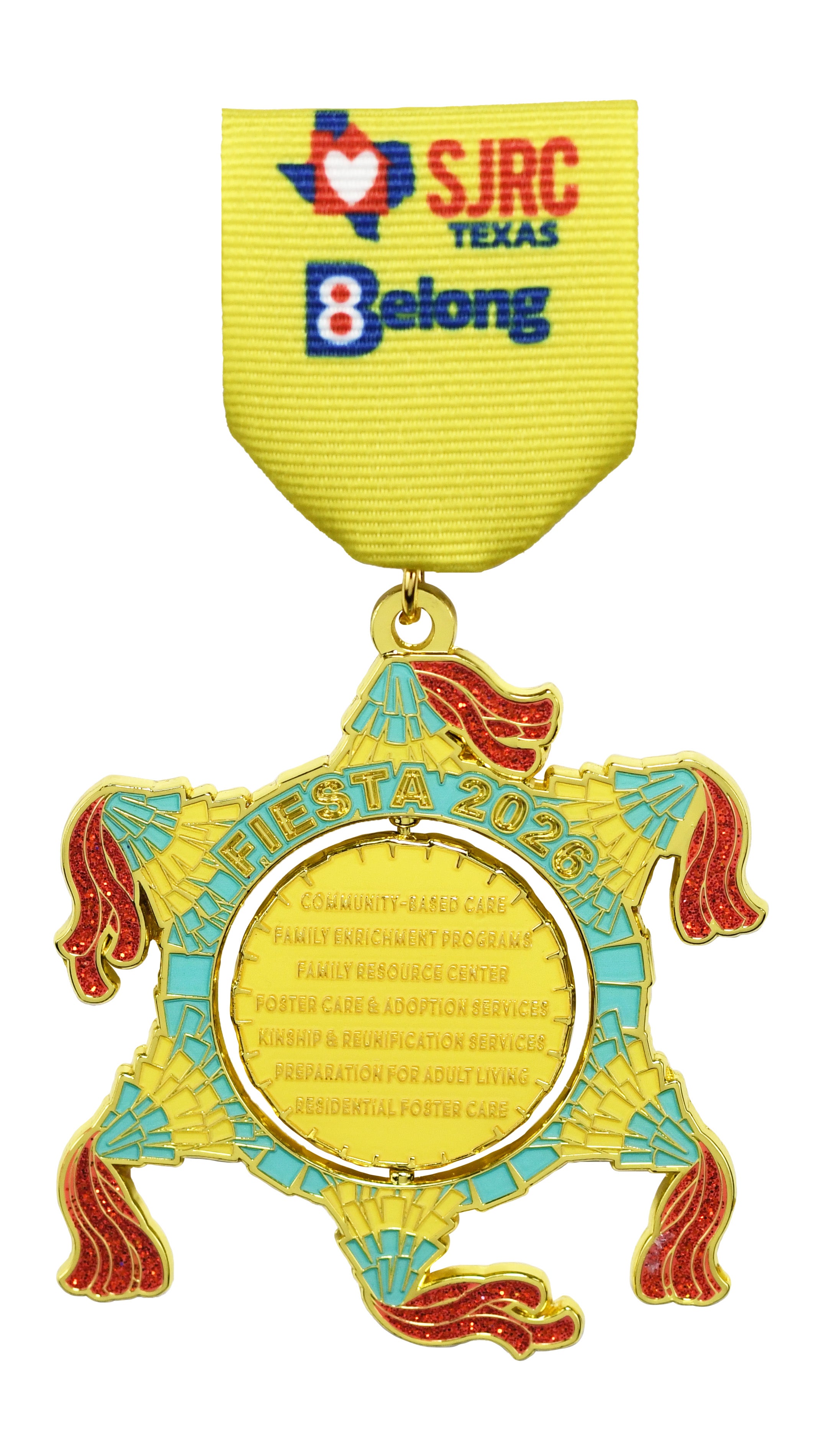 SJRC Texas Belong 2026 Fiesta Medal