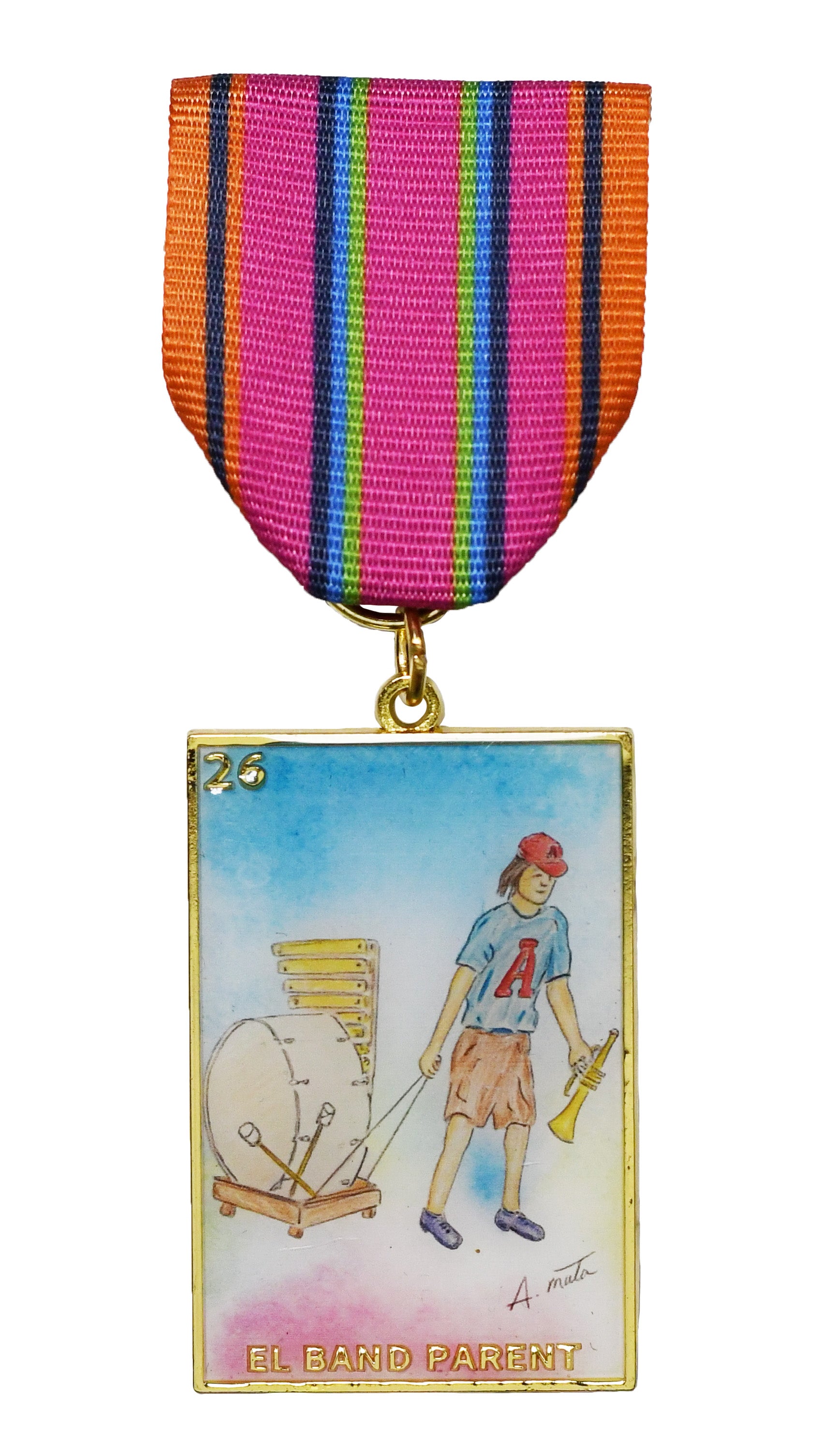 El Band Parent 2026 Fiesta Medal