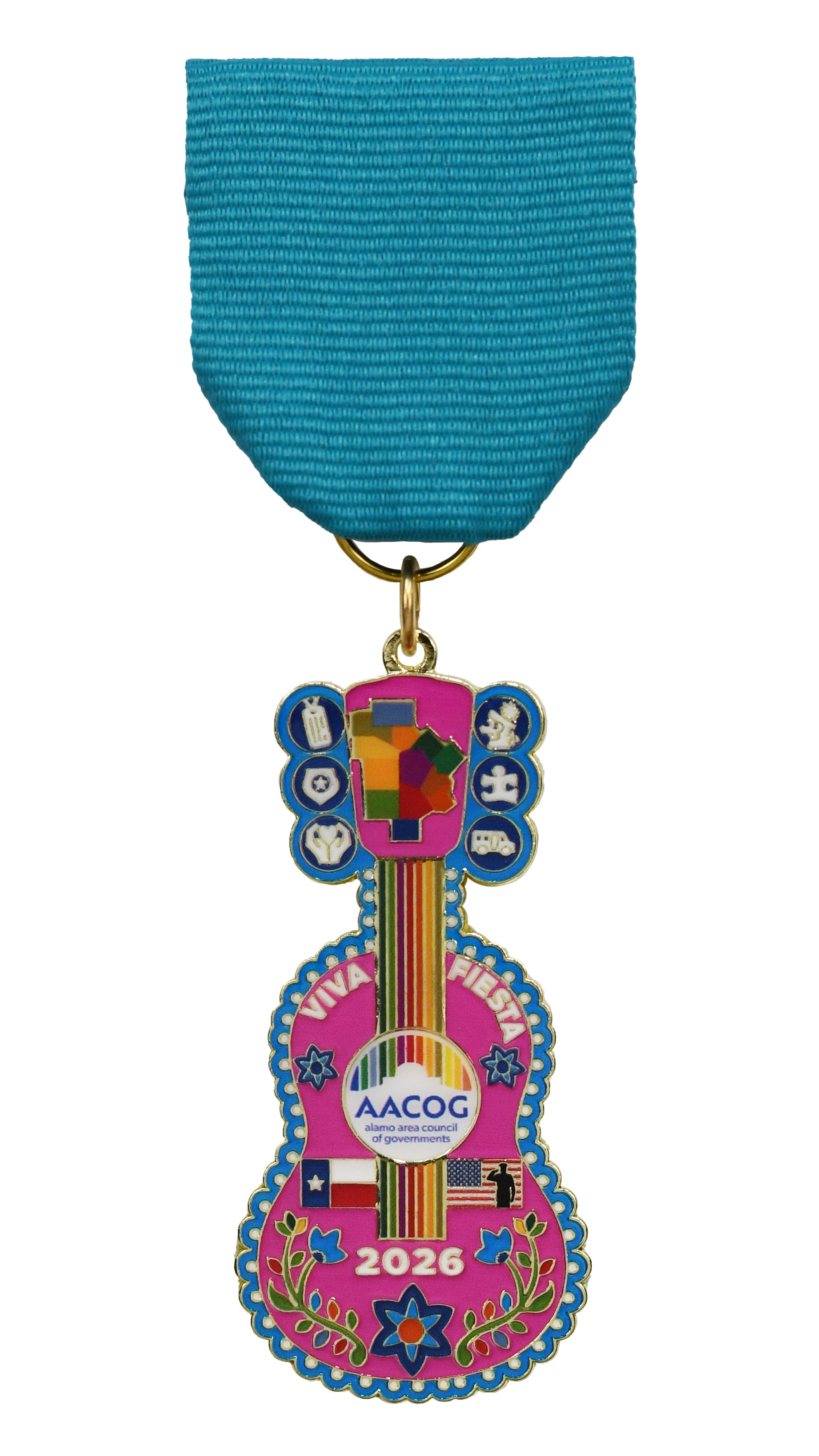 Alamo Area Council of Governments (AACOG) 2026 Fiesta Medal