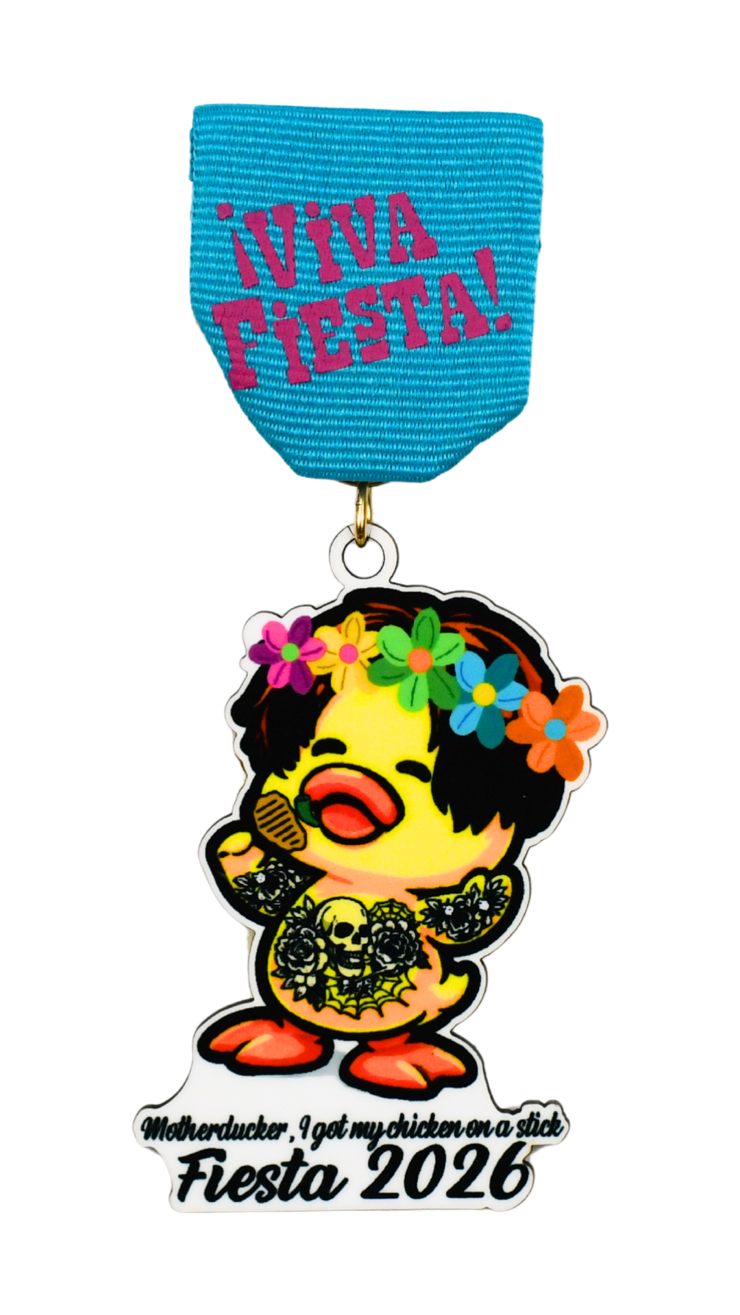 Noah Duck Goes Fiesta 2026 Fiesta Medal