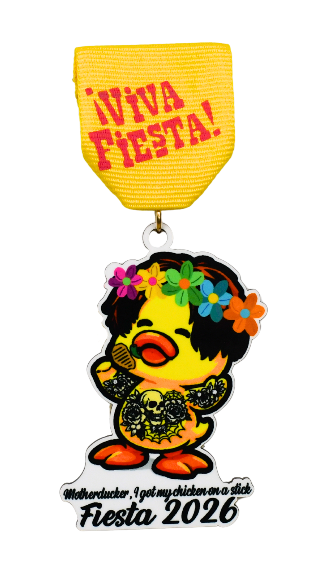 Noah Duck Goes Fiesta 2026 Fiesta Medal