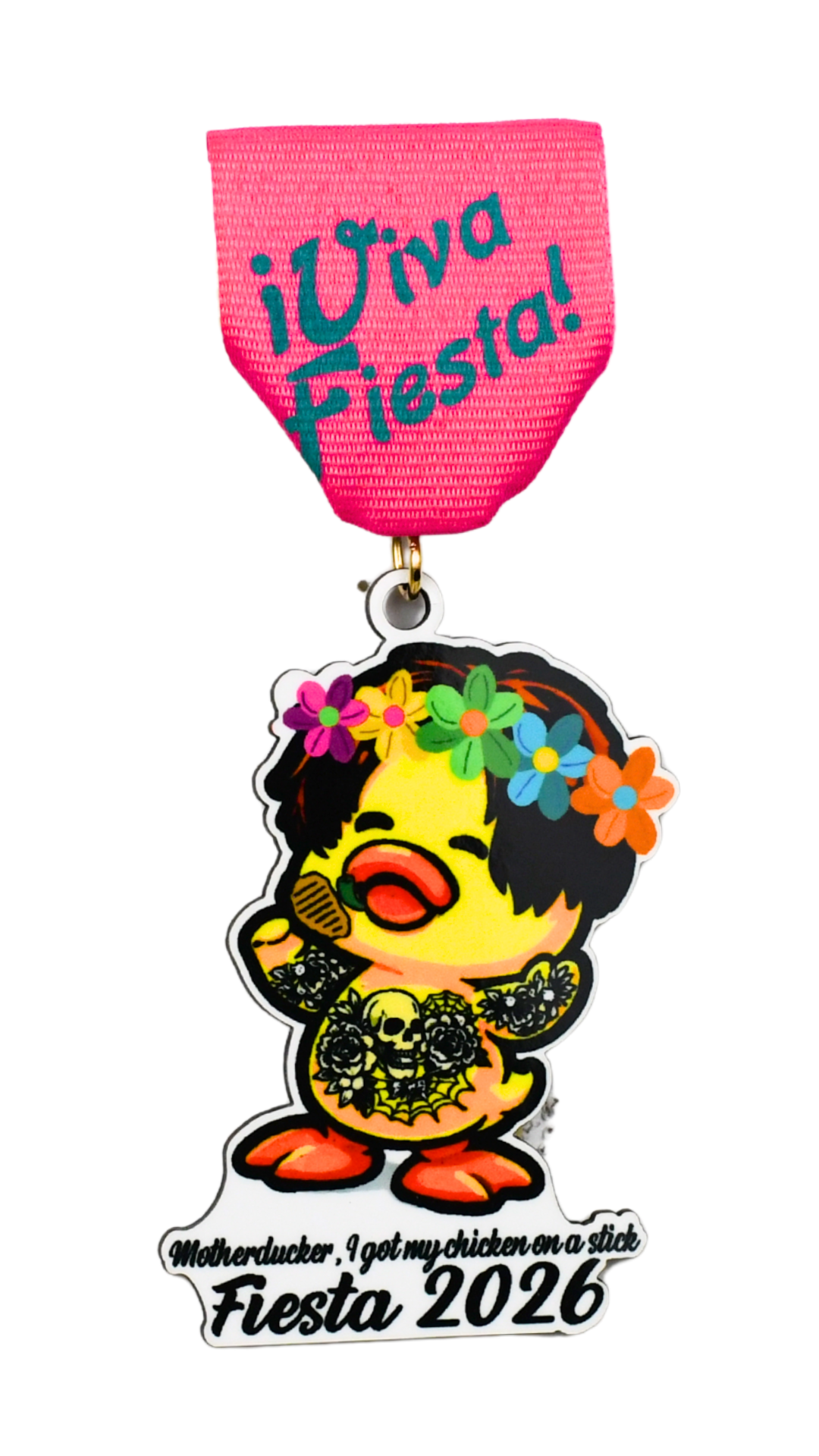 Noah Duck Goes Fiesta 2026 Fiesta Medal