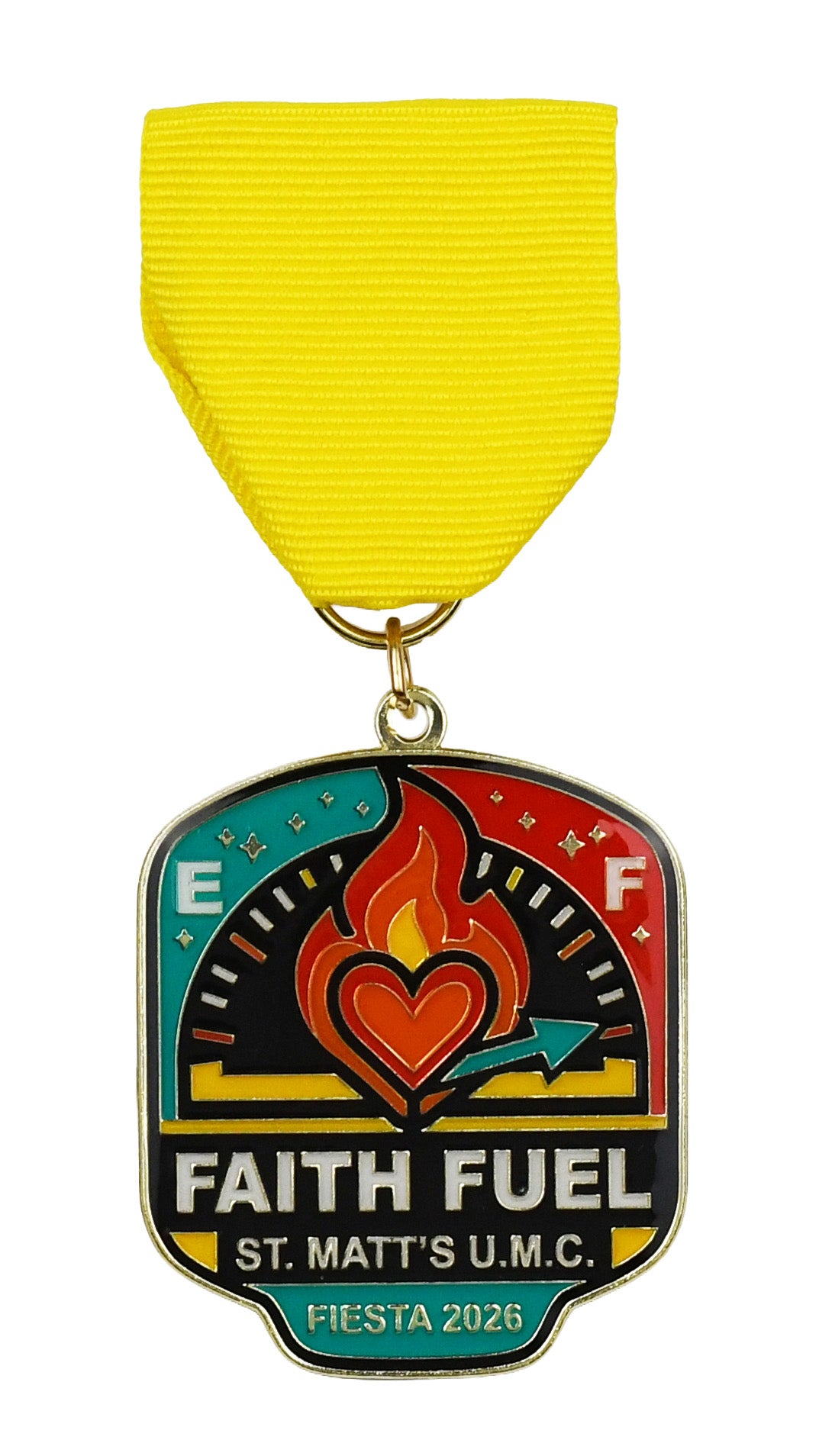 St. Matthew's Faith Fuel 2026 Fiesta Medal