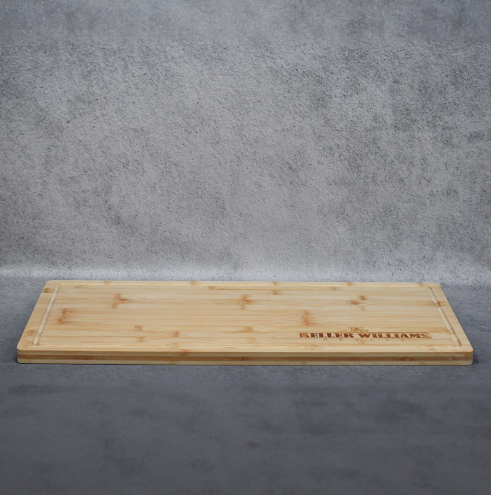 Grooved Edge Bamboo Cutting Board