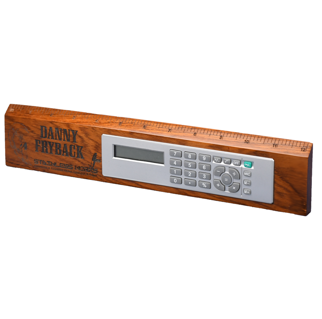 Awards Ruler Desk Calculator/Ruler