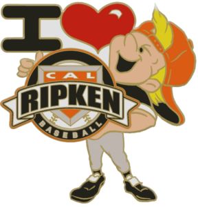 I LOVE Cal Ripken Baseball Trading Pin