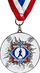 Babe Ruth Smash Thru Medallion