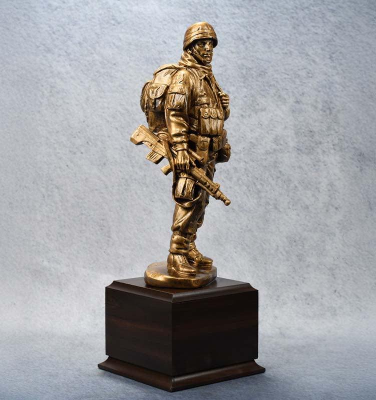 Cod Statue Base Military Statue on Base