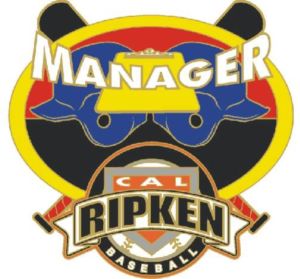 Cal Ripken Baseball "Manager" Pin