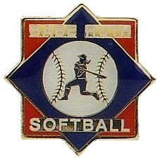 Babe Ruth Softball "Trademarked" Logo Trading Pin.