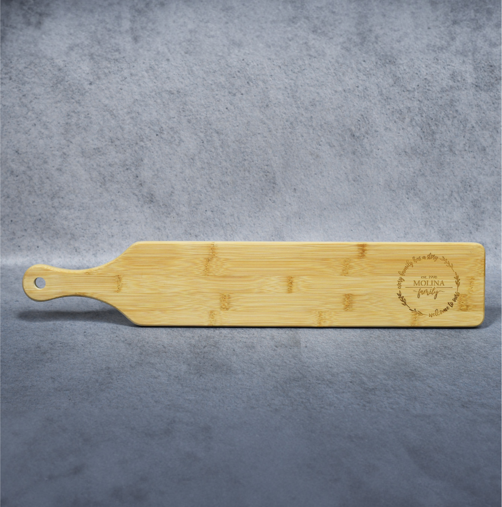 Bamboo Bread Board with Handle