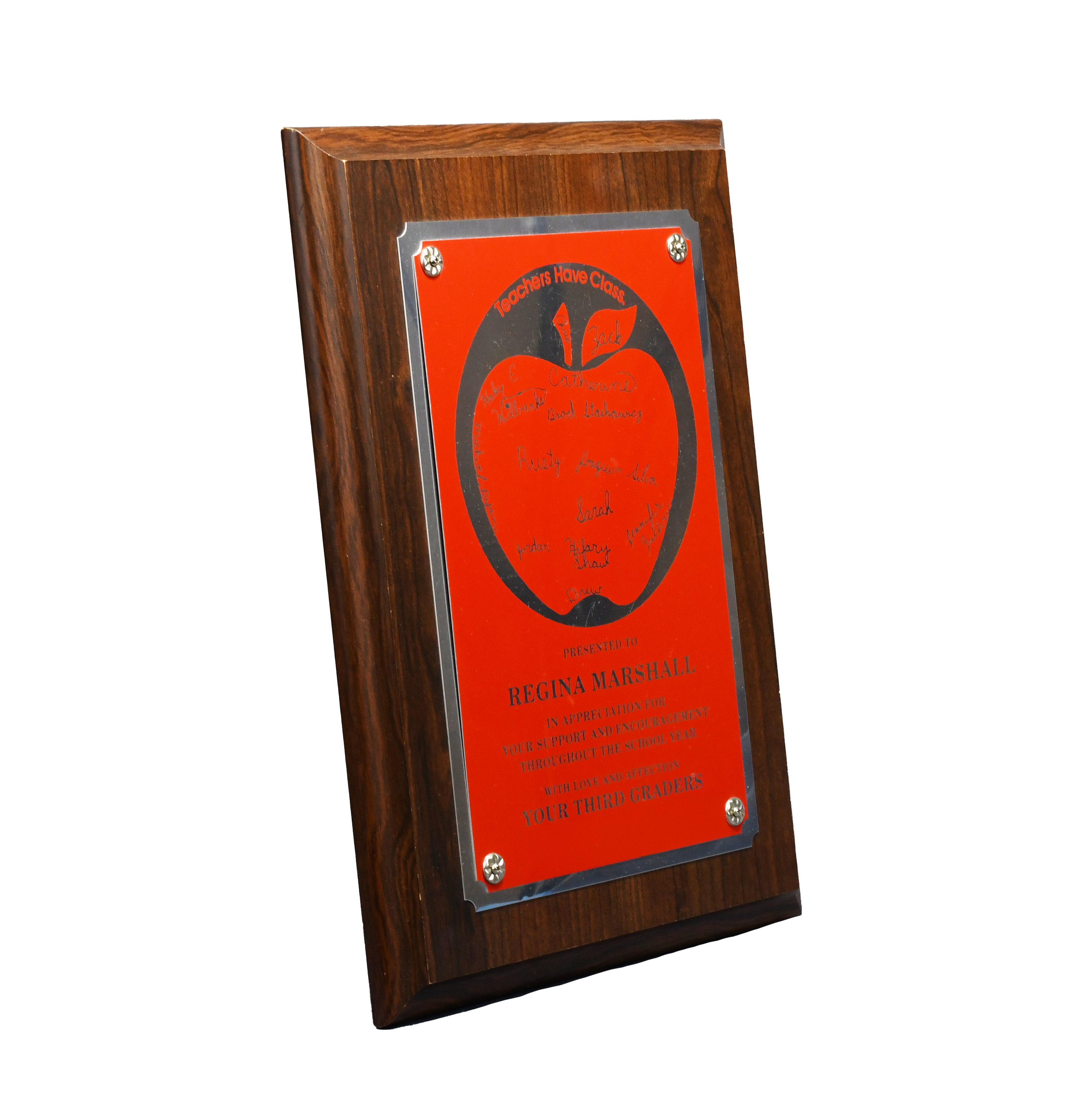 Signature Apple Plaque