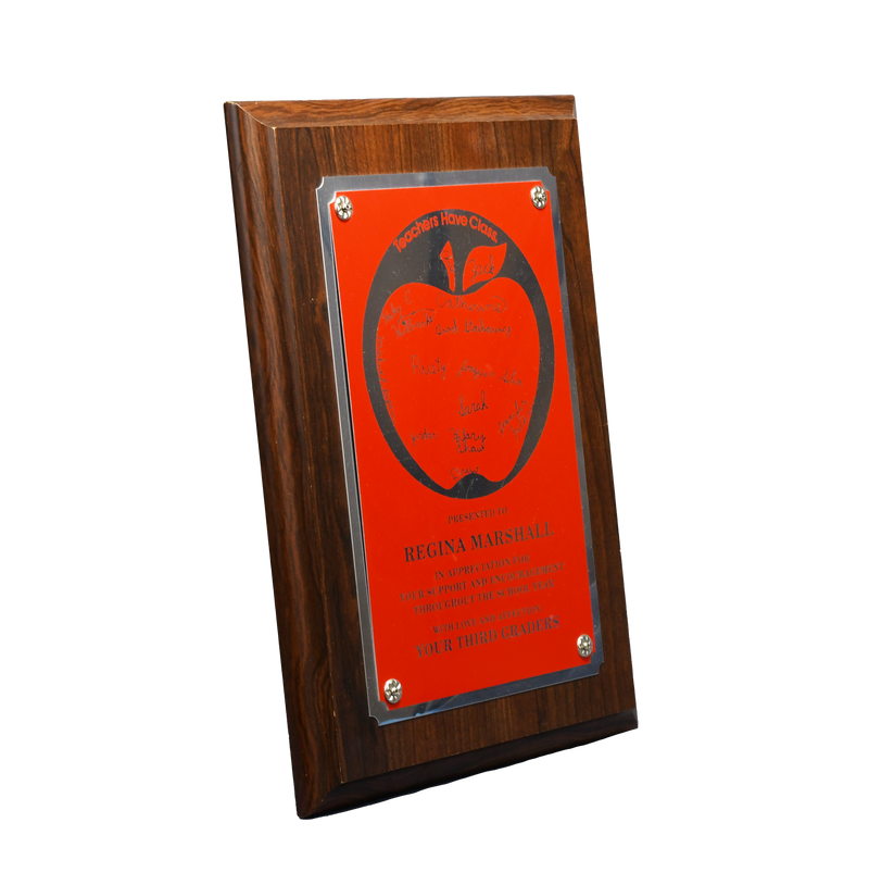 Signature Apple Plaque