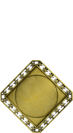 Exclusive Diamond Medal with Round Insert - Monarch Trophy Studio