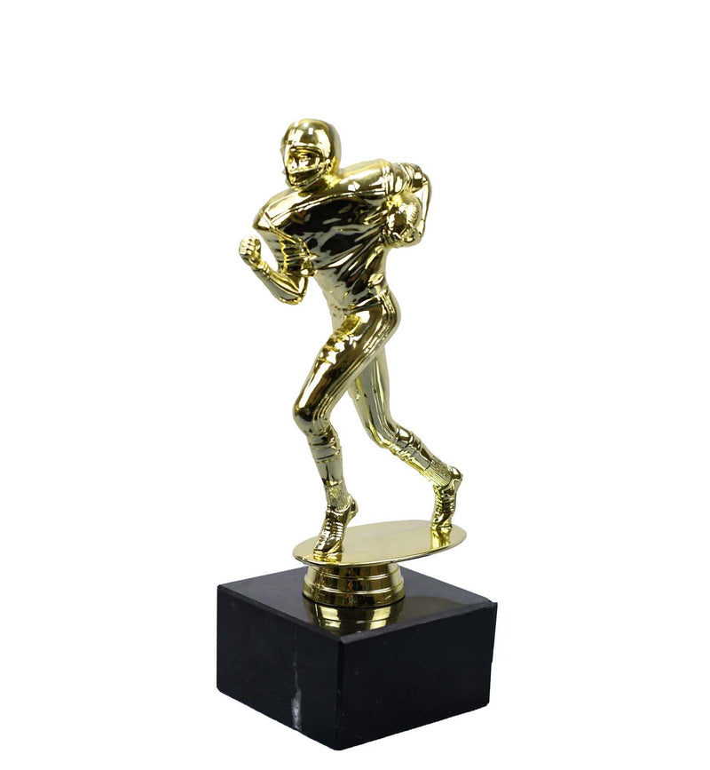 Large Gold Football Player Figure