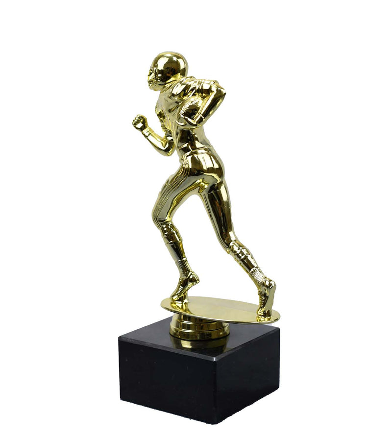 Large Gold Football Player Figure