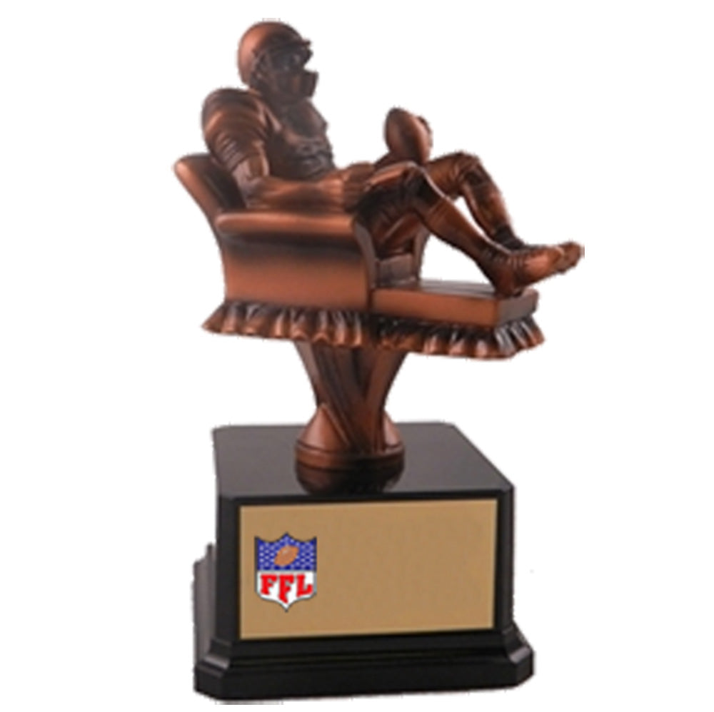 Fantasy Football Armchair QB trophy