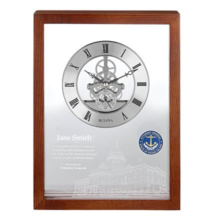 Bulova Engraver Clock