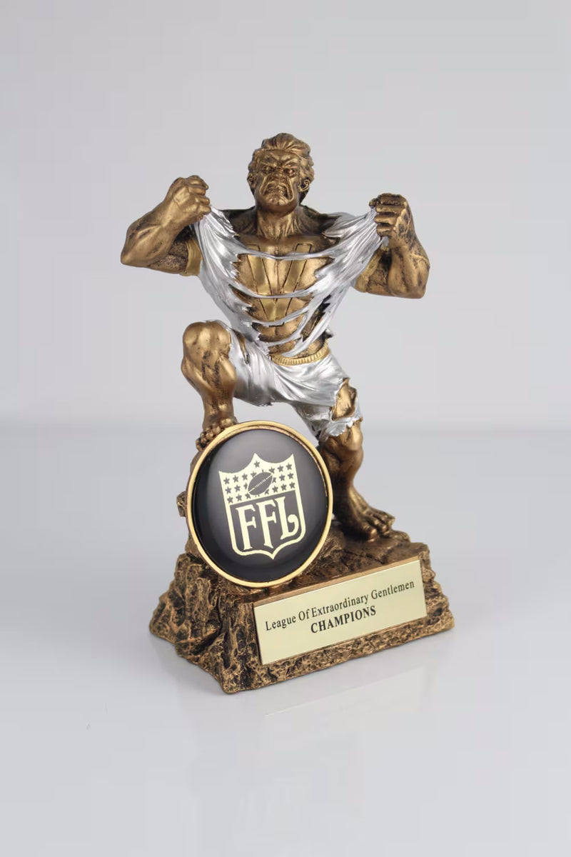 Monster Resin Fantasy Football Trophy