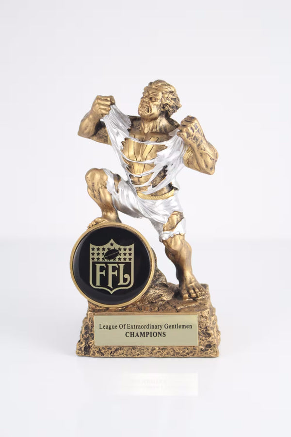 Monster Resin Fantasy Football Trophy