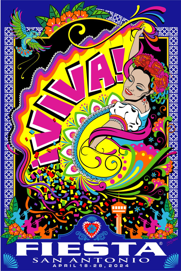 Full Size 2024 Official Fiesta Poster