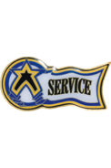 Service Recognition Award Pins - Monarch Trophy Studio