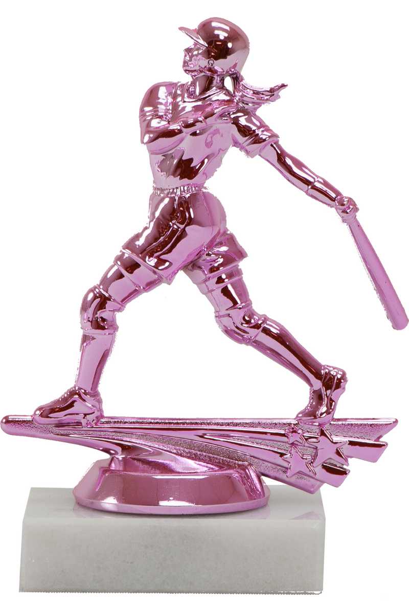 Pretty in Pink Star Figure Trophy - Monarch Trophy Studio