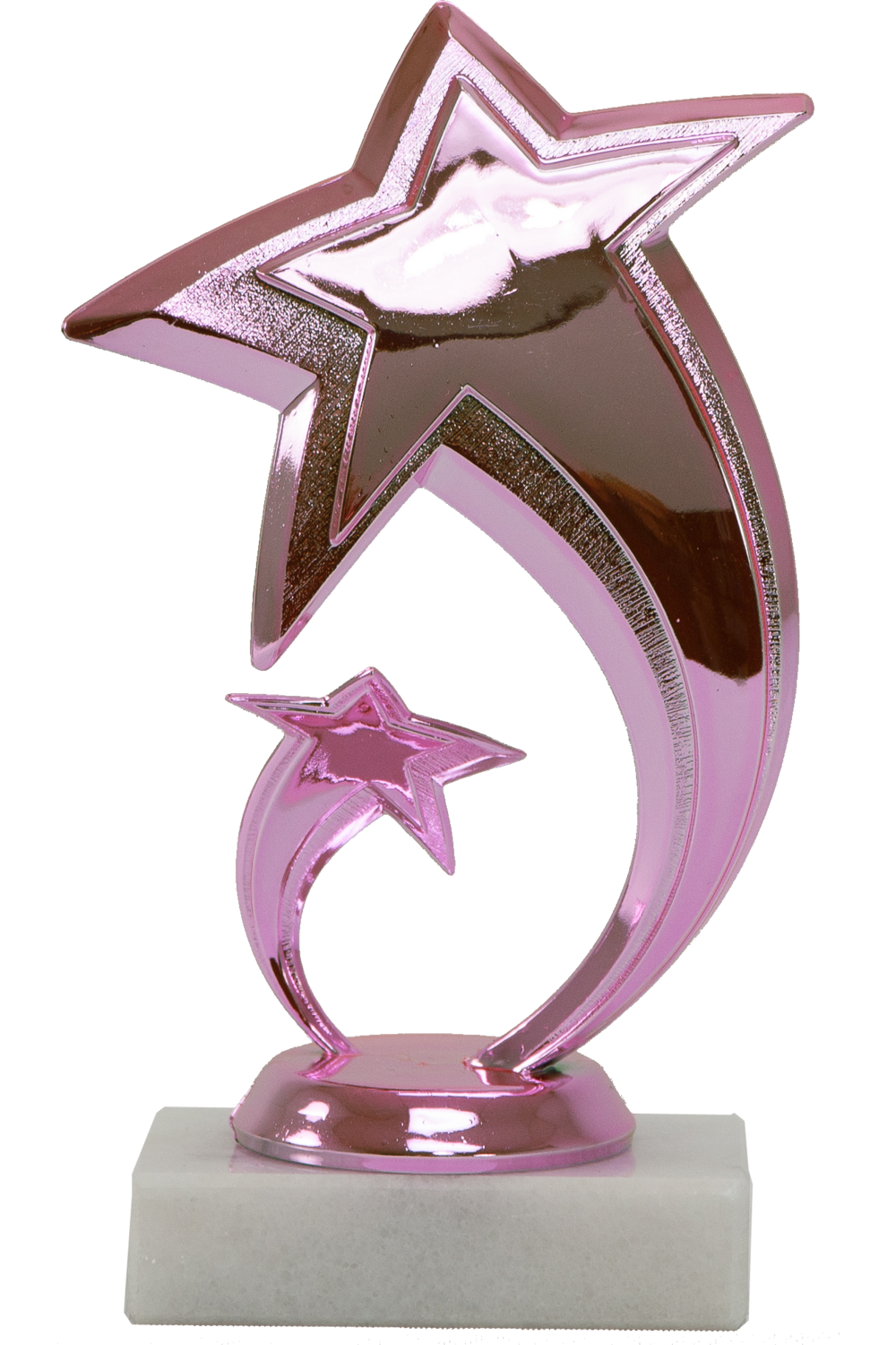 Pretty in Pink Star Figure Trophy - Monarch Trophy Studio