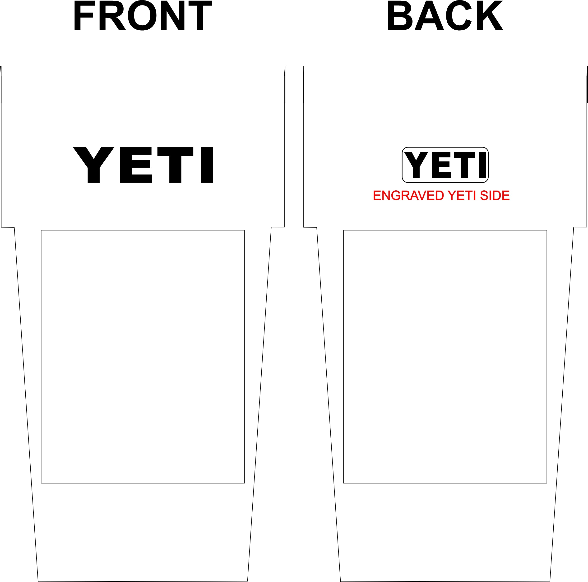 YETI Stackable Straw Cup 26oz - Monarch Trophy Studio