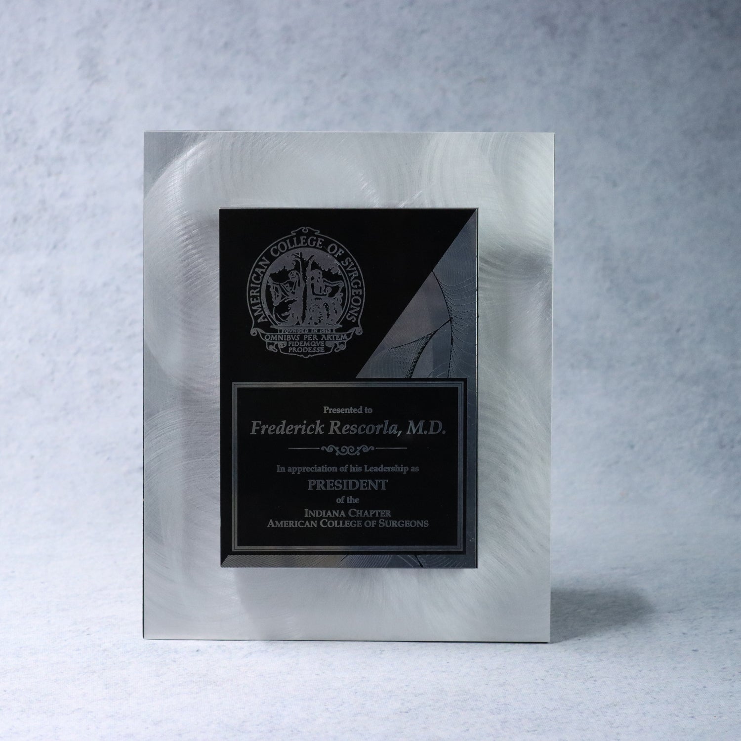 Two-Level Digitally Printed Plaque - Monarch Trophy Studio