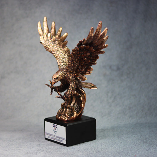 Antique Gold Eagle - Monarch Trophy Studio