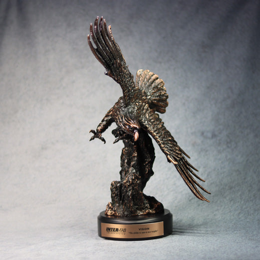 Copper Finish Eagle - Small - Monarch Trophy Studio